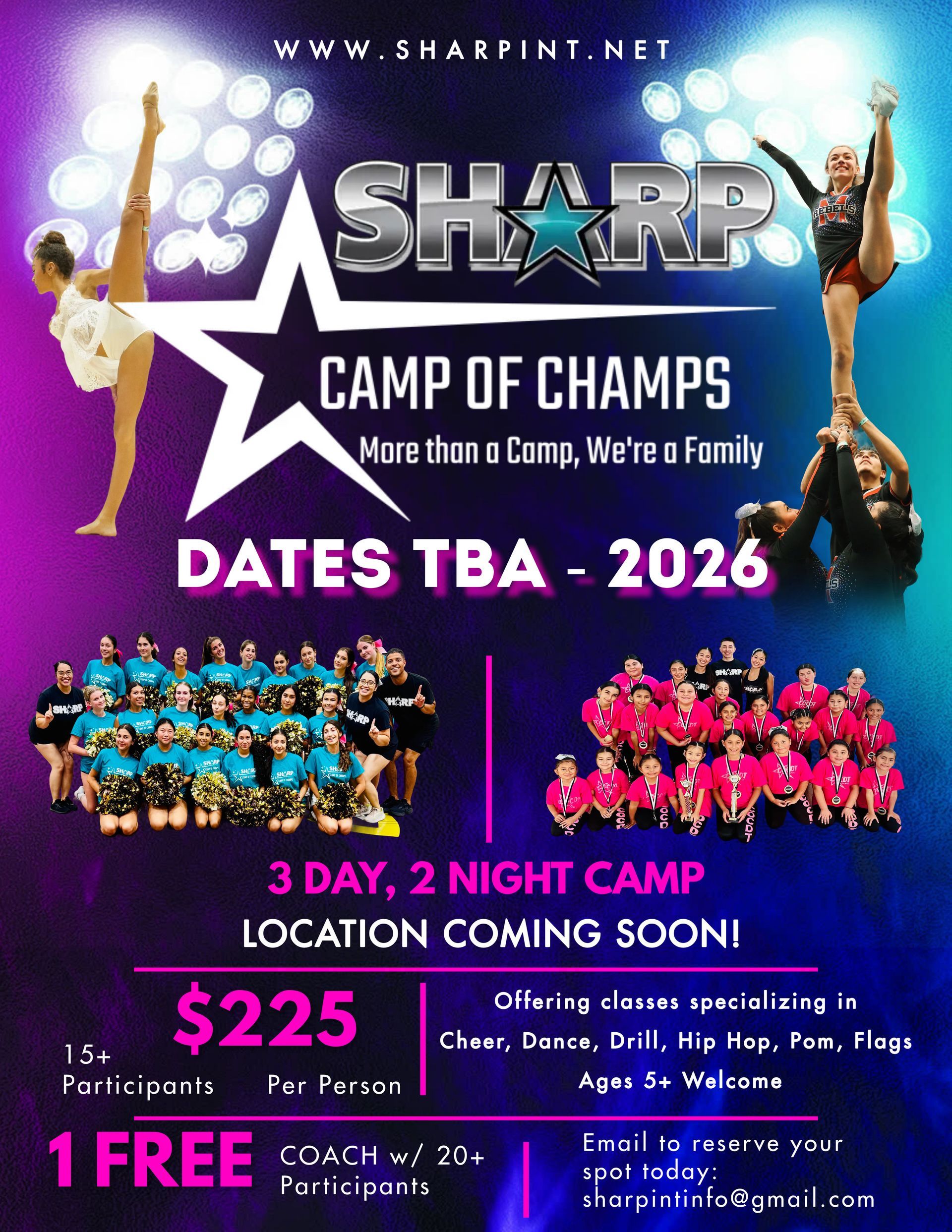 #1 Cheer and Dance Competitions in the West Coast