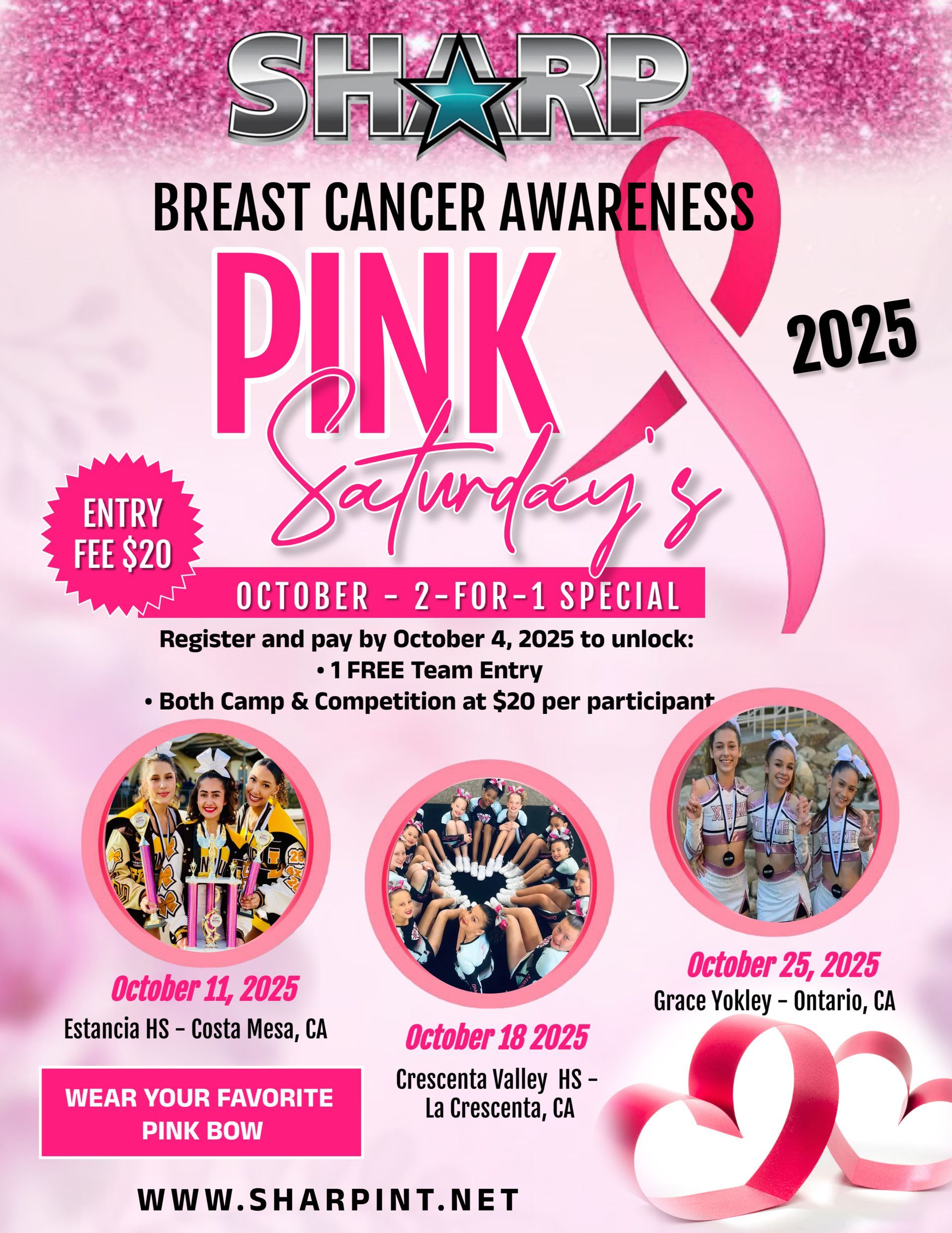 #1 Cheer and Dance Competitions in the West Coast
