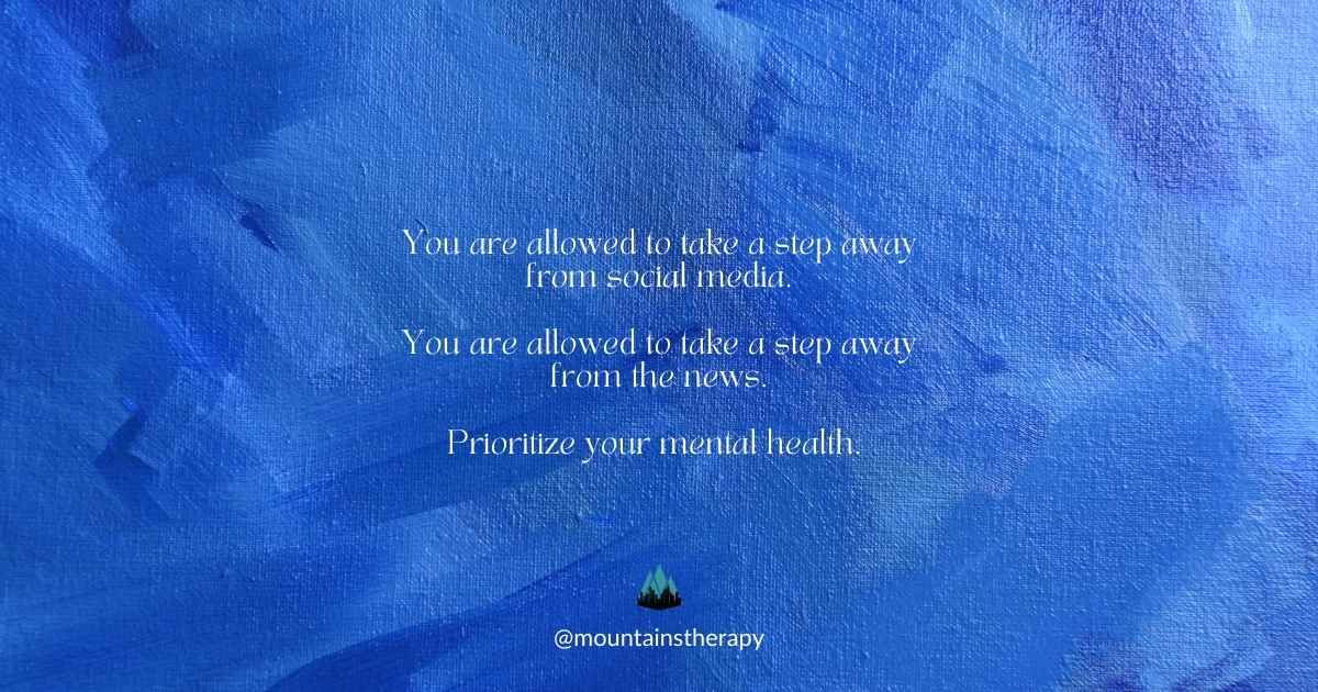 Read more about how to protect mental health during election