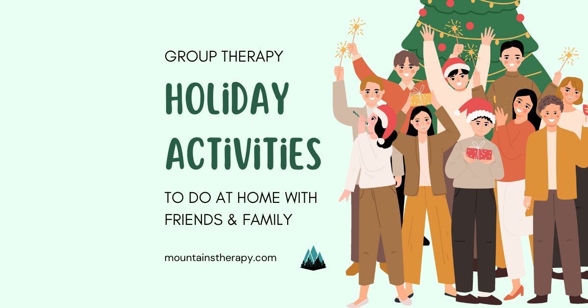 Read family therapy activities to prevent family conflict during holidays. 