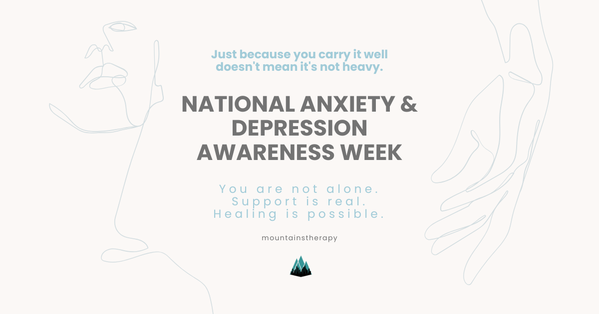 Anxiety Depression Awareness Week