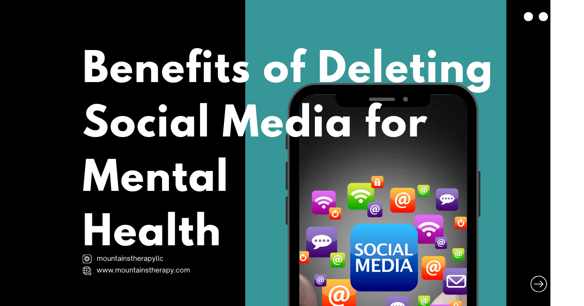 Read more about the benefits of deleting social media 