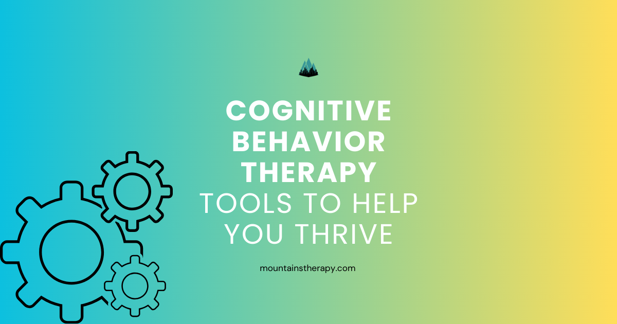 Cognitive Behavior Counselor with worksheets. 