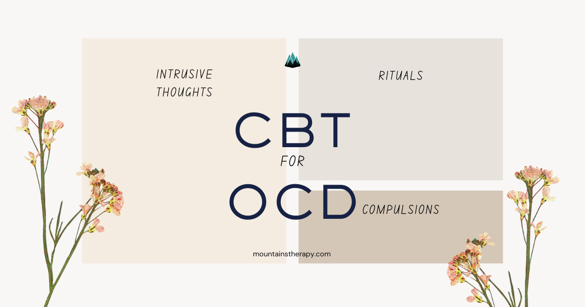 CBT therapist treating a client with OCD.