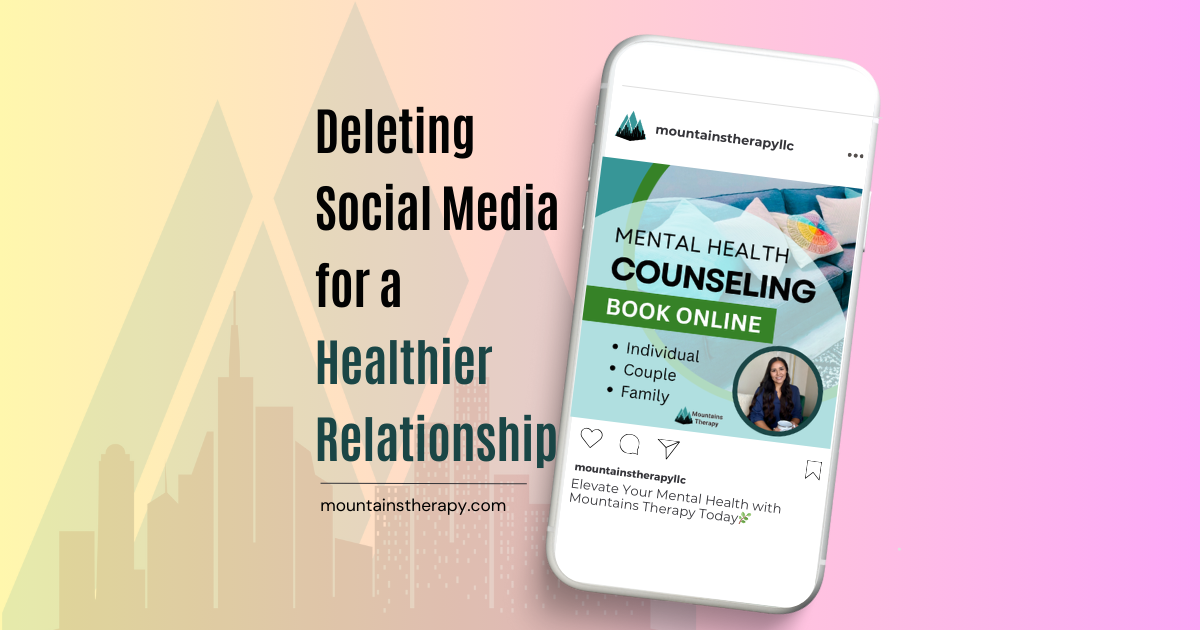 Read more about how deleting social media for a healthier relationship