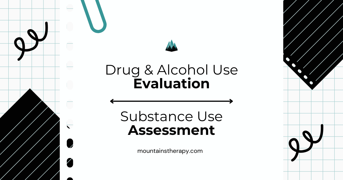 Therapist conducting a substance use evaluation, emphasizing a fresh start and sober journey.