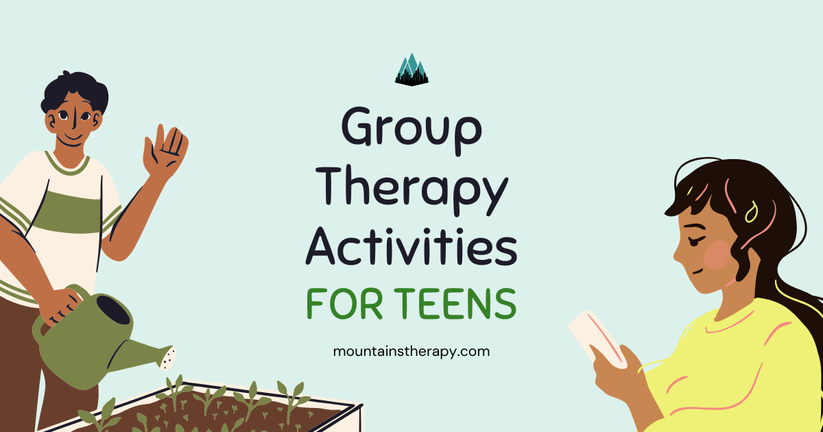 Read more to find fun group therapy ideas for teens and virtual teen therapy. 