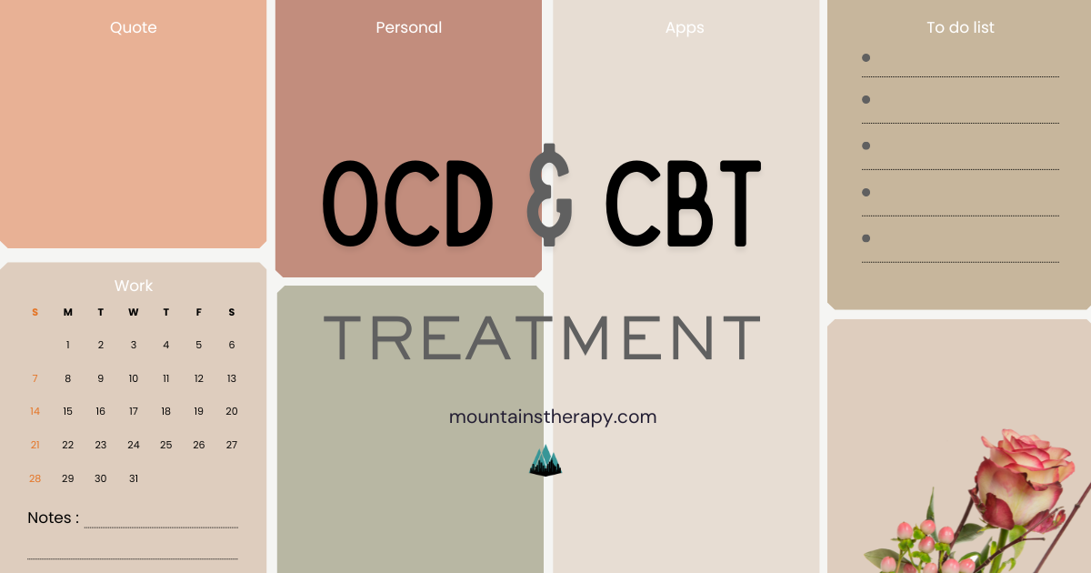 Therapist treating OCD in a counseling session. 