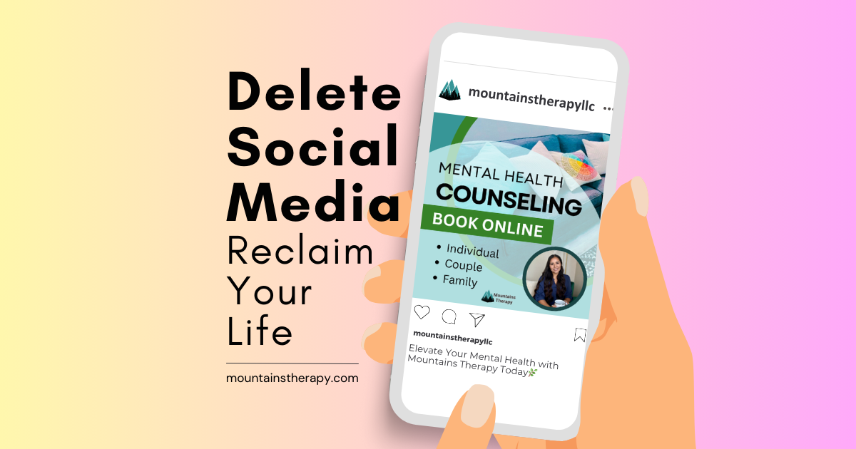 Read more about how deleting social media can improve your happiness and mental health. 