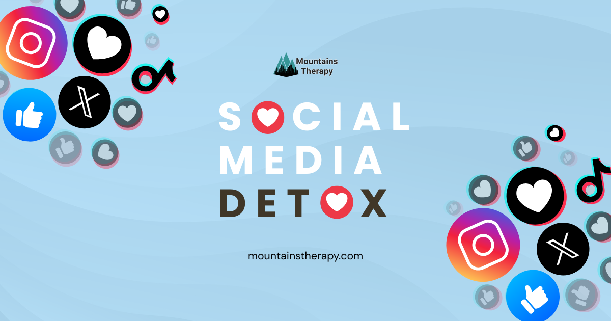 therapy social media detoxification