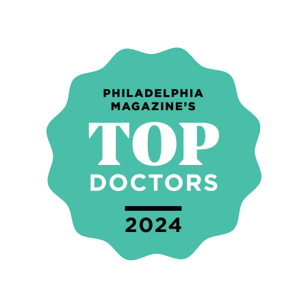 Philadelphia magazine 's top doctors logo for 2023