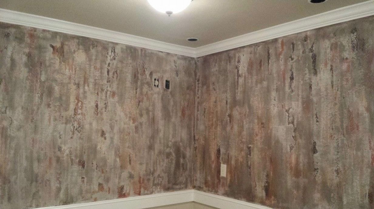 Venetian plaster textured