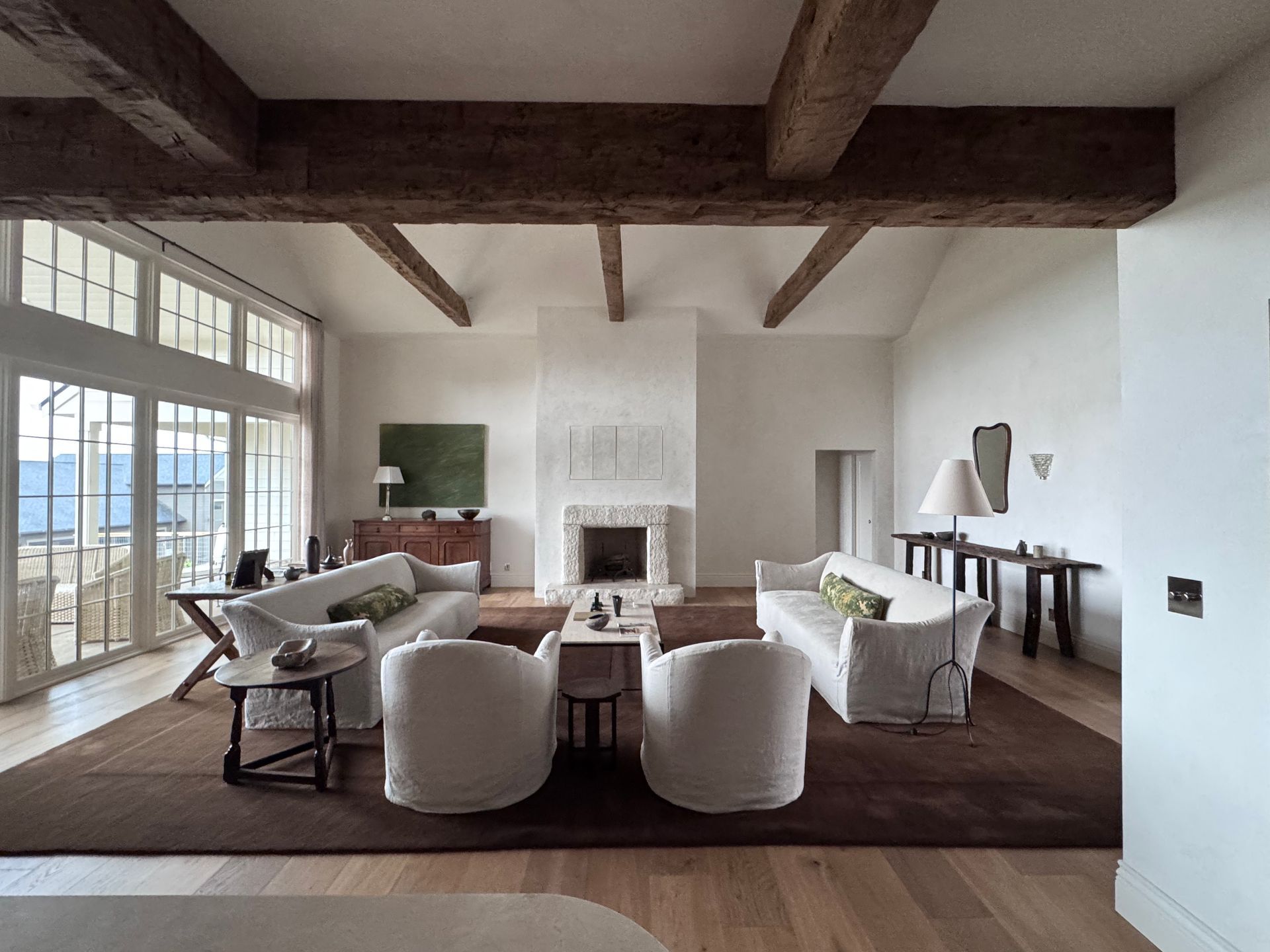 Amy Stewart handcrafting plaster — Exquisite Plaster & Design