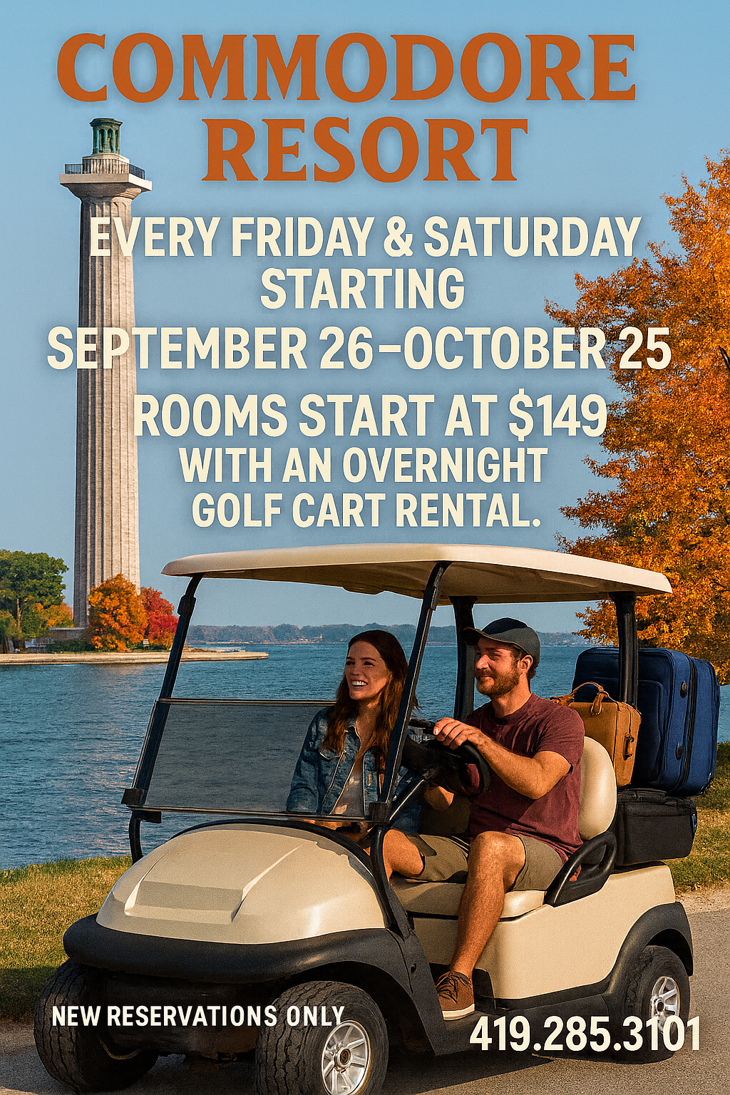 Commodore Resort Weekend Special