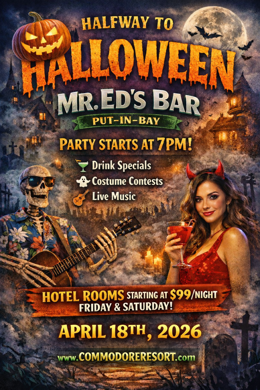 Commodore Resort April Special 