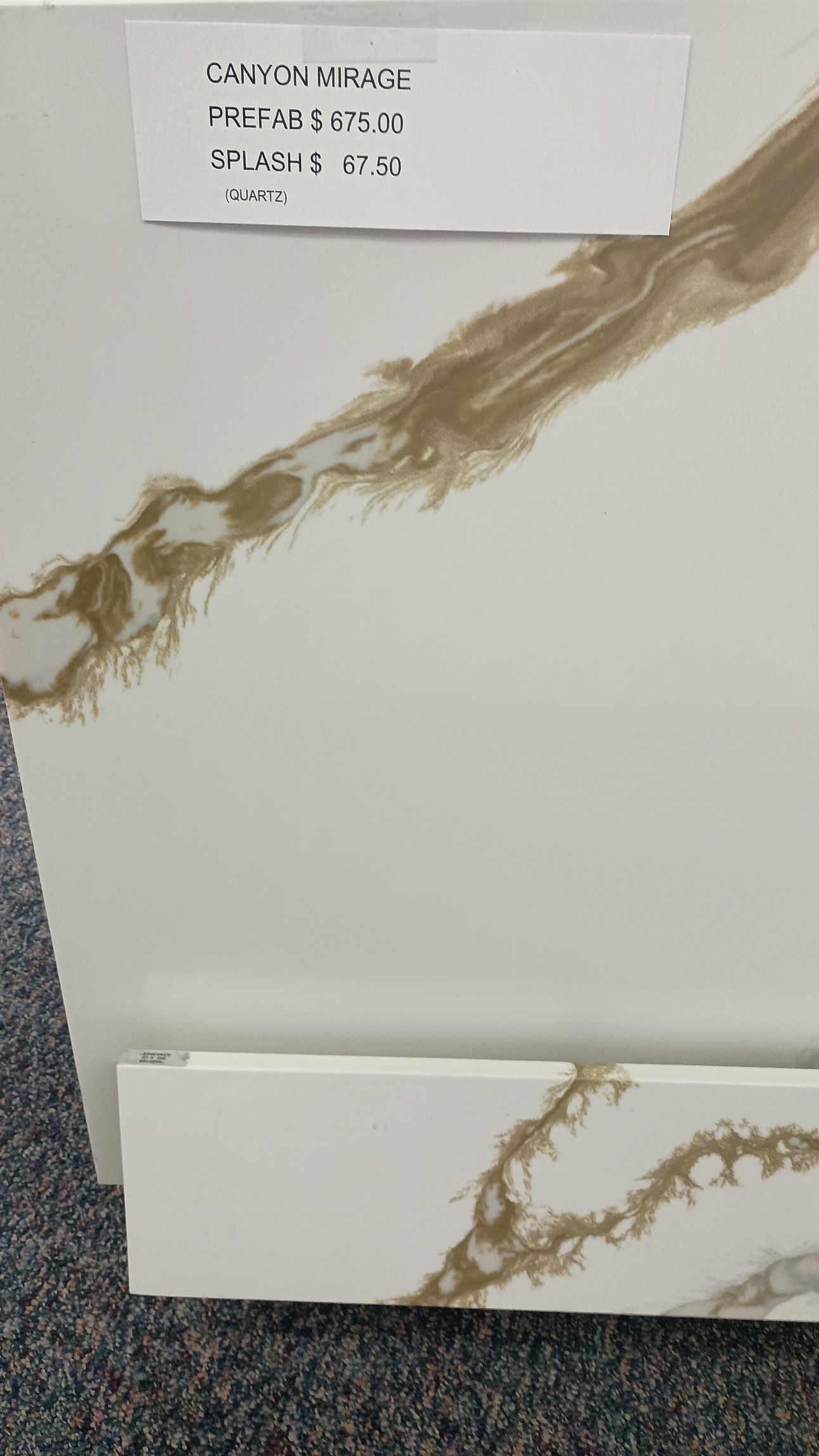 Prefab Quartz Counter top