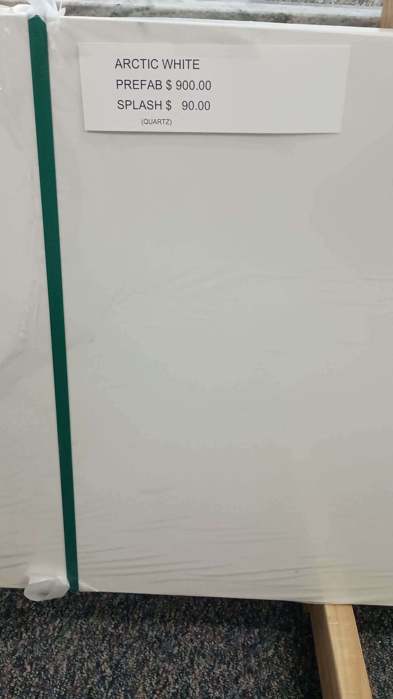 Prefab White Counter top