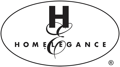 A black and white logo for home elegance.