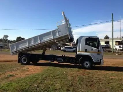Ridged Tippers Truck — Welders in Dubbo