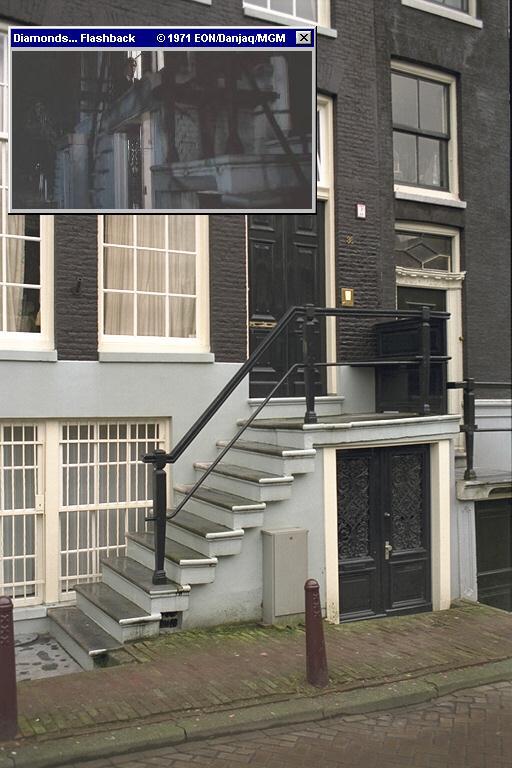 Reguliersgracht 36, the house used in Diamonds Are Forever (1971)