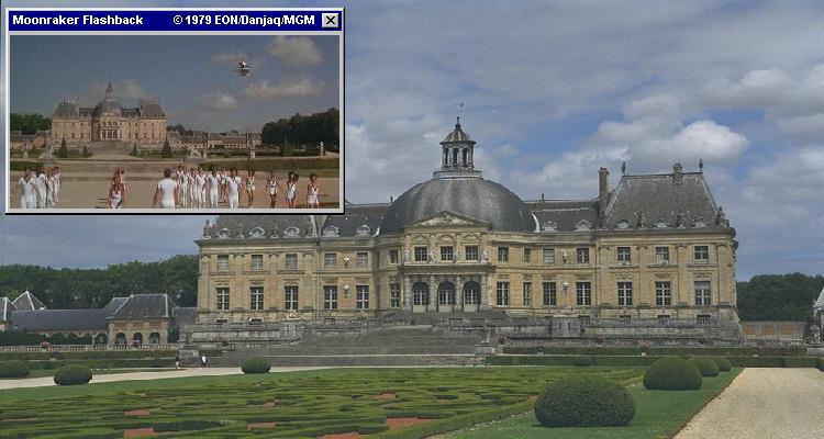 Around Paris, several chateaus were used for different Bond films