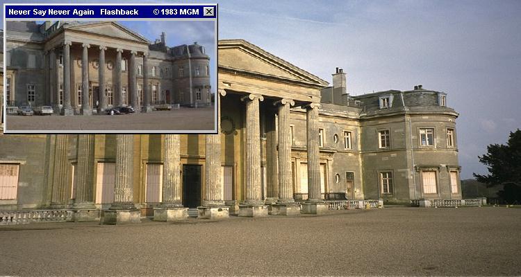 Luton Hoo as Shrublands, in Connery's final Bond film Never Say Never Again (1983)