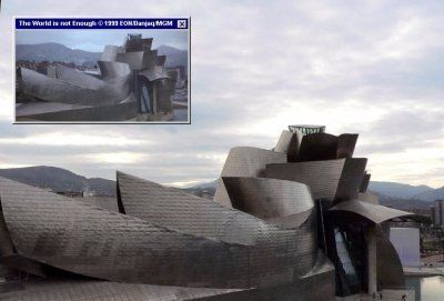 Bilbao, as can be seen in the first scenes of The World Is Not Enough (1999)