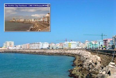 Cadiz in the South of Spain doubled for Havana, in Die Another Day (2002)