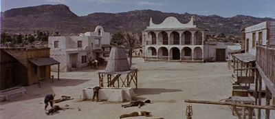 Hoyo de Manzanares, once used as a filming location for Fistful of Dollars