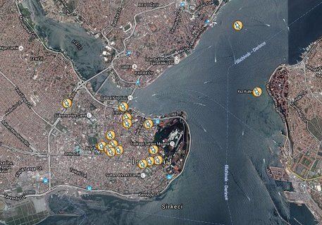 Istanbul location map