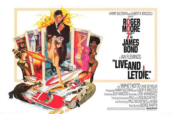 Live And Let Die (1973) - poster