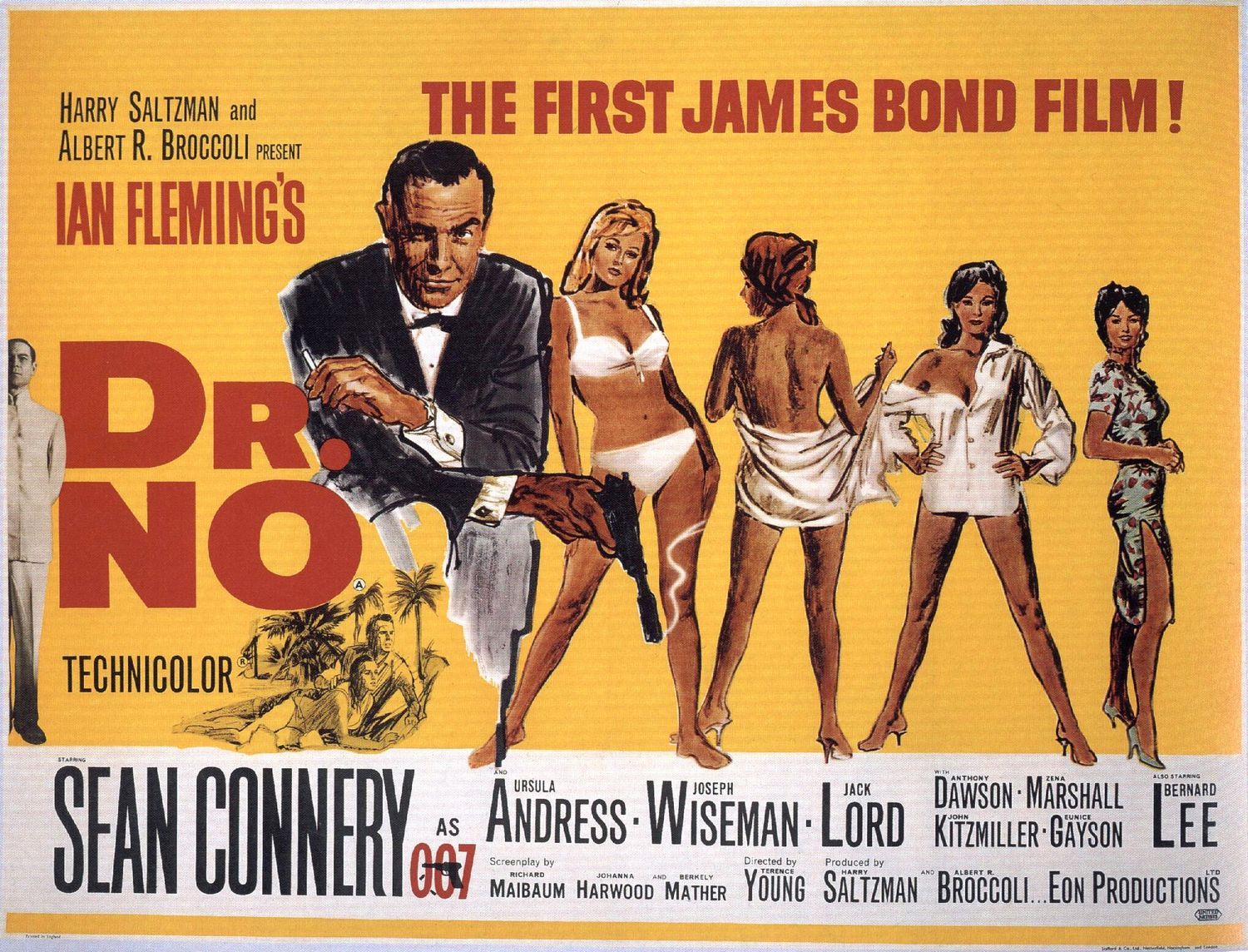 Dr. No (1962) - poster