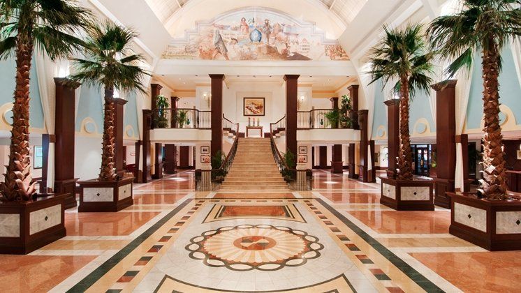 The Buitish Colonial Hilton lobby, as seen in Never Say Never Again (1983)