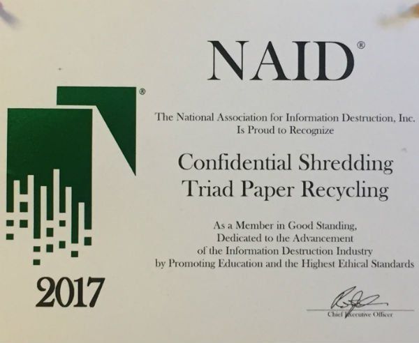 NAID Certified