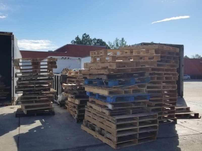 Stack of packaging material