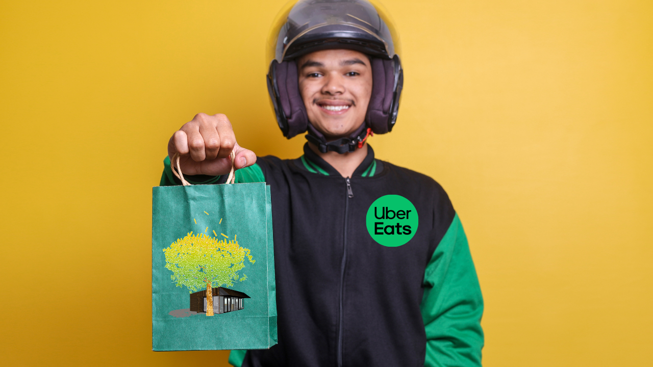 Livraison à domicile burger de qualité Uber Eats à Uccle