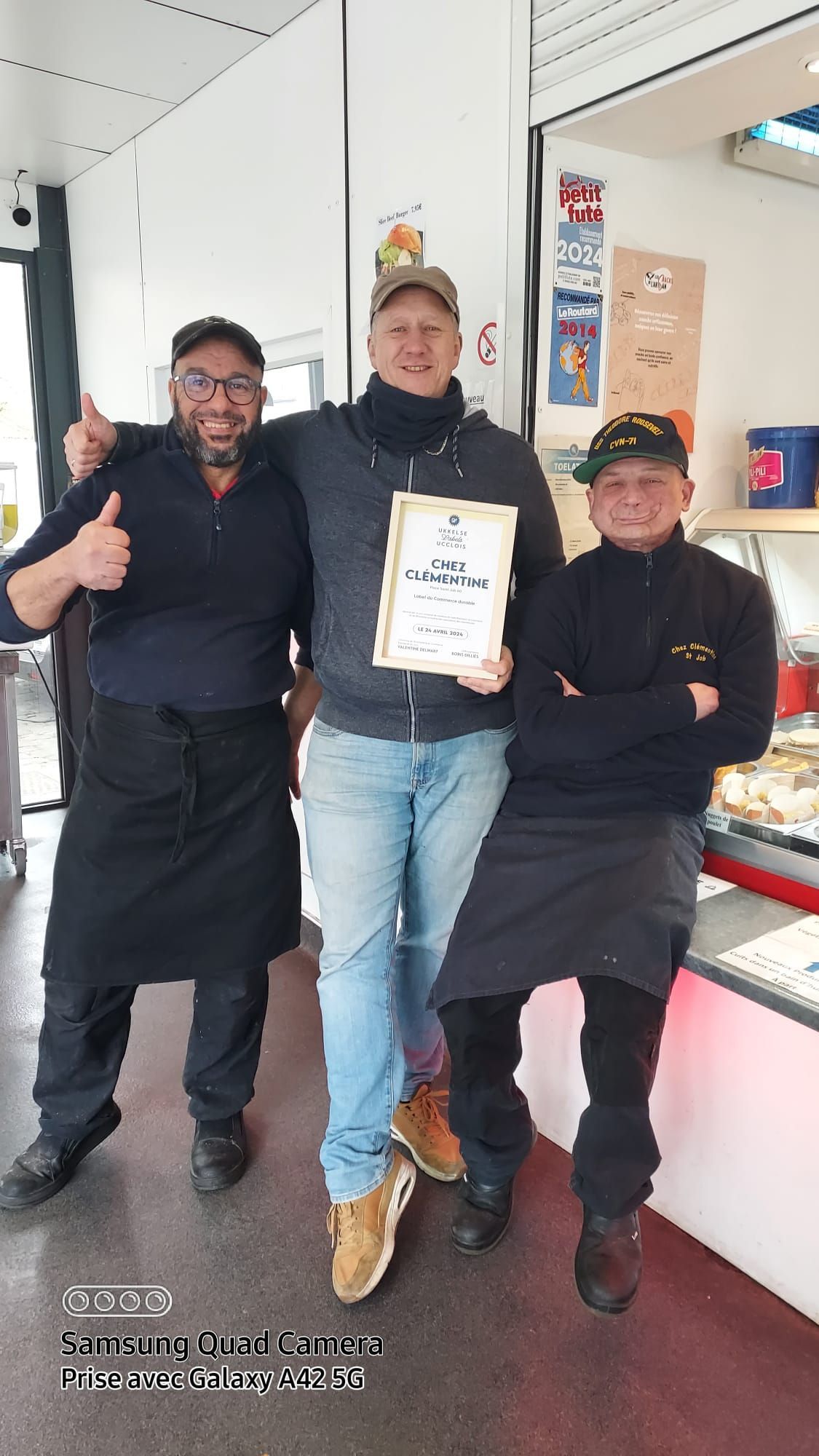 Chez clementine - friterie uccle - écoresponsable 