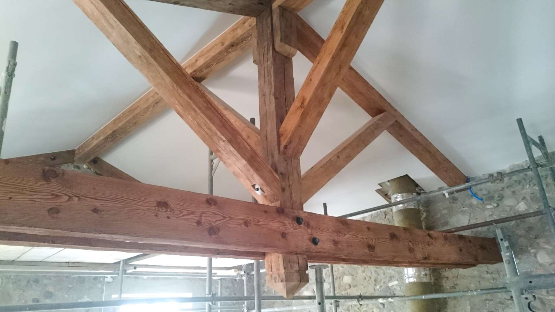 charpente d'une toiture