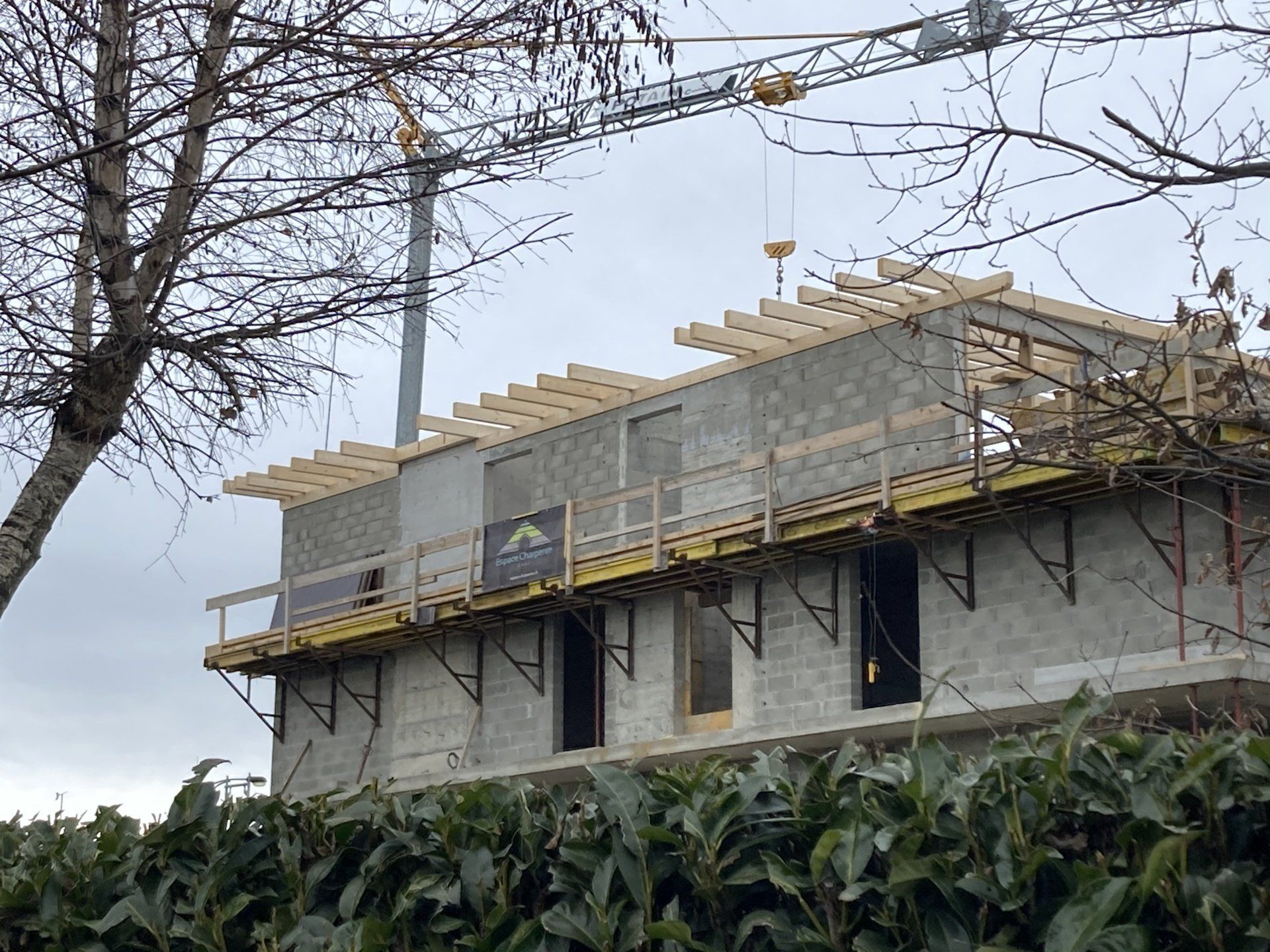 Construction toiture en bois Genève