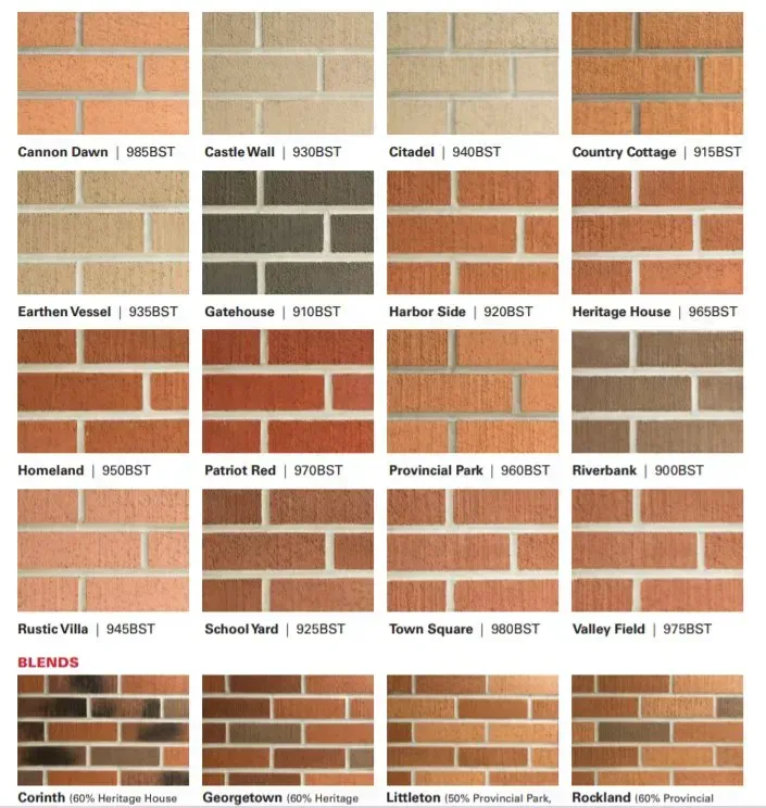 dryvit new brick colors