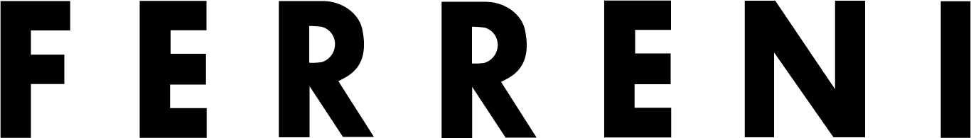 FERRENI in bold, black letters.