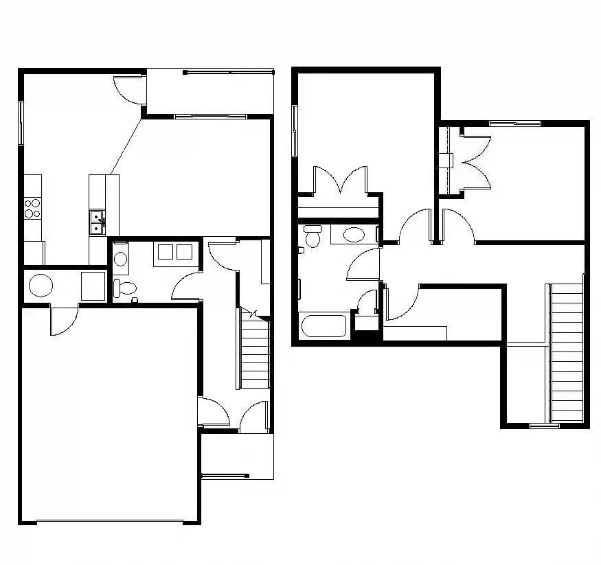 2 Bedroom / 1.5 Baths
1,445 SqFt