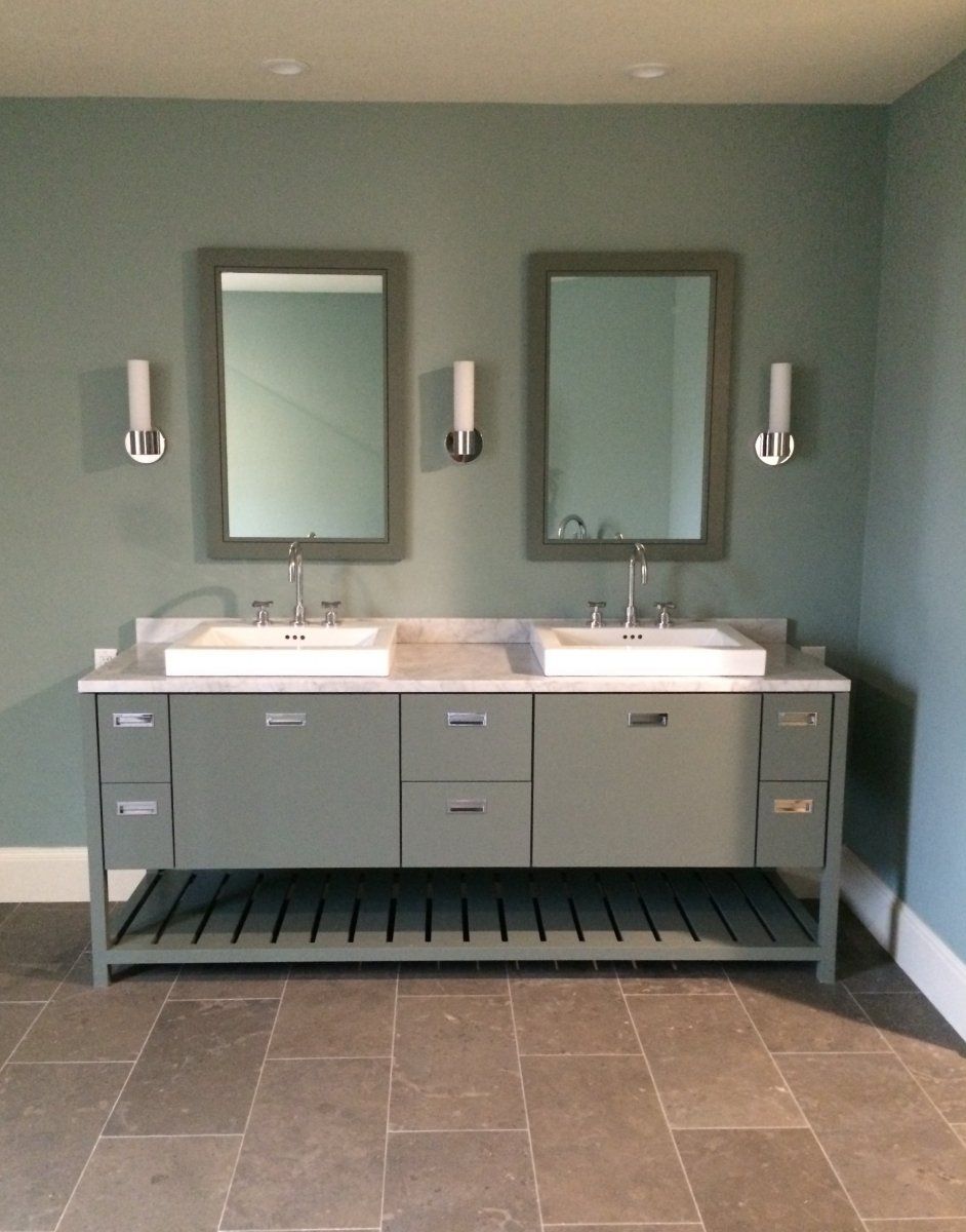 Powder Room — Bellaire, TX — All American Tile & Remodeling Roofing & Renovation