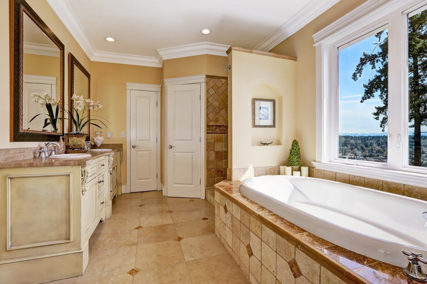 Elegant Bathroom — Katy, TX — All-American Tile and Remodeling