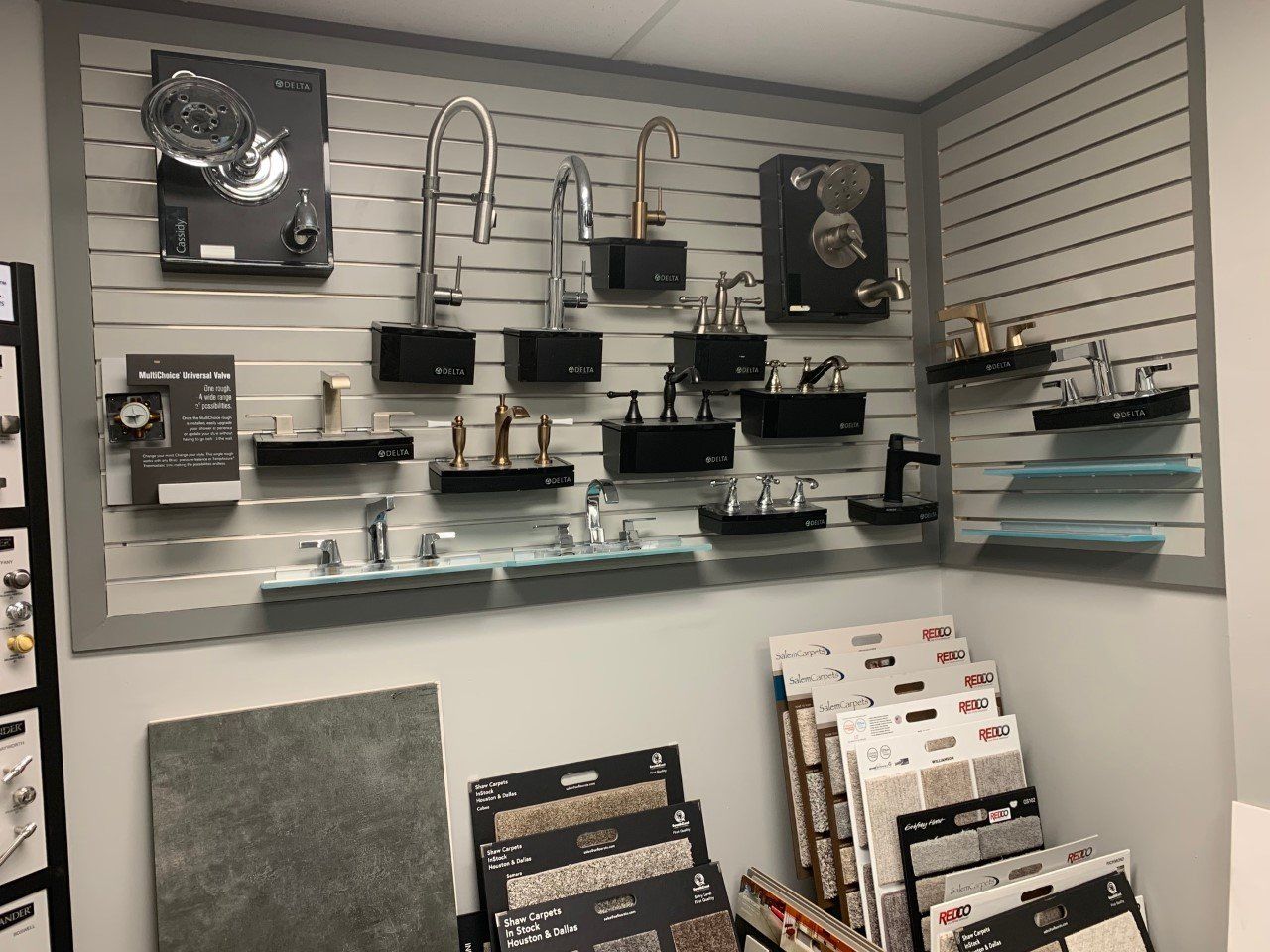 Faucet Showroom — Bellaire, TX — All American Tile & Remodeling Roofing & Renovation
