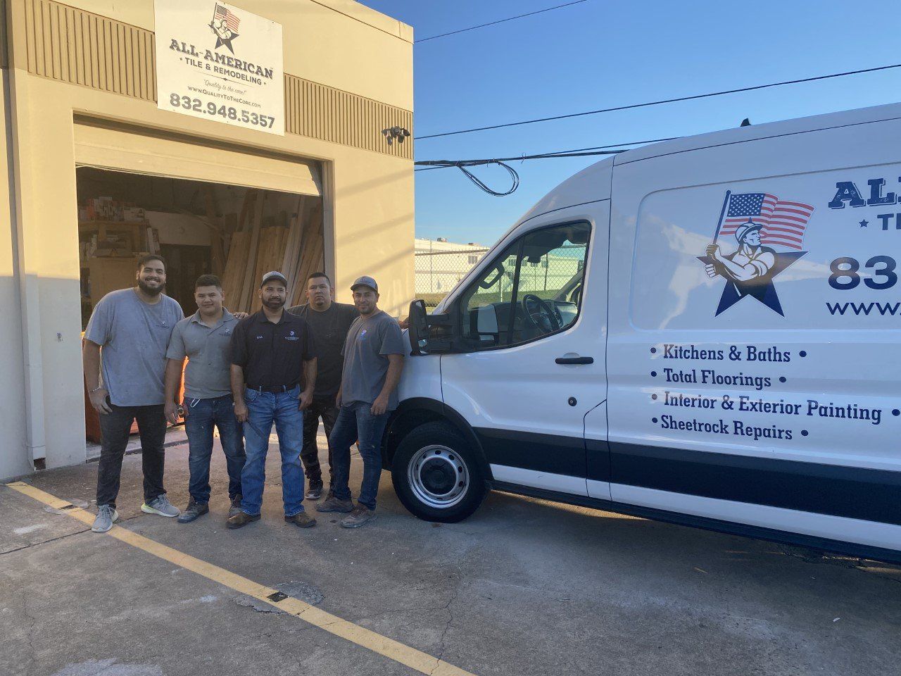 Staffs — Bellaire, TX — All American Tile & Remodeling Roofing & Renovation