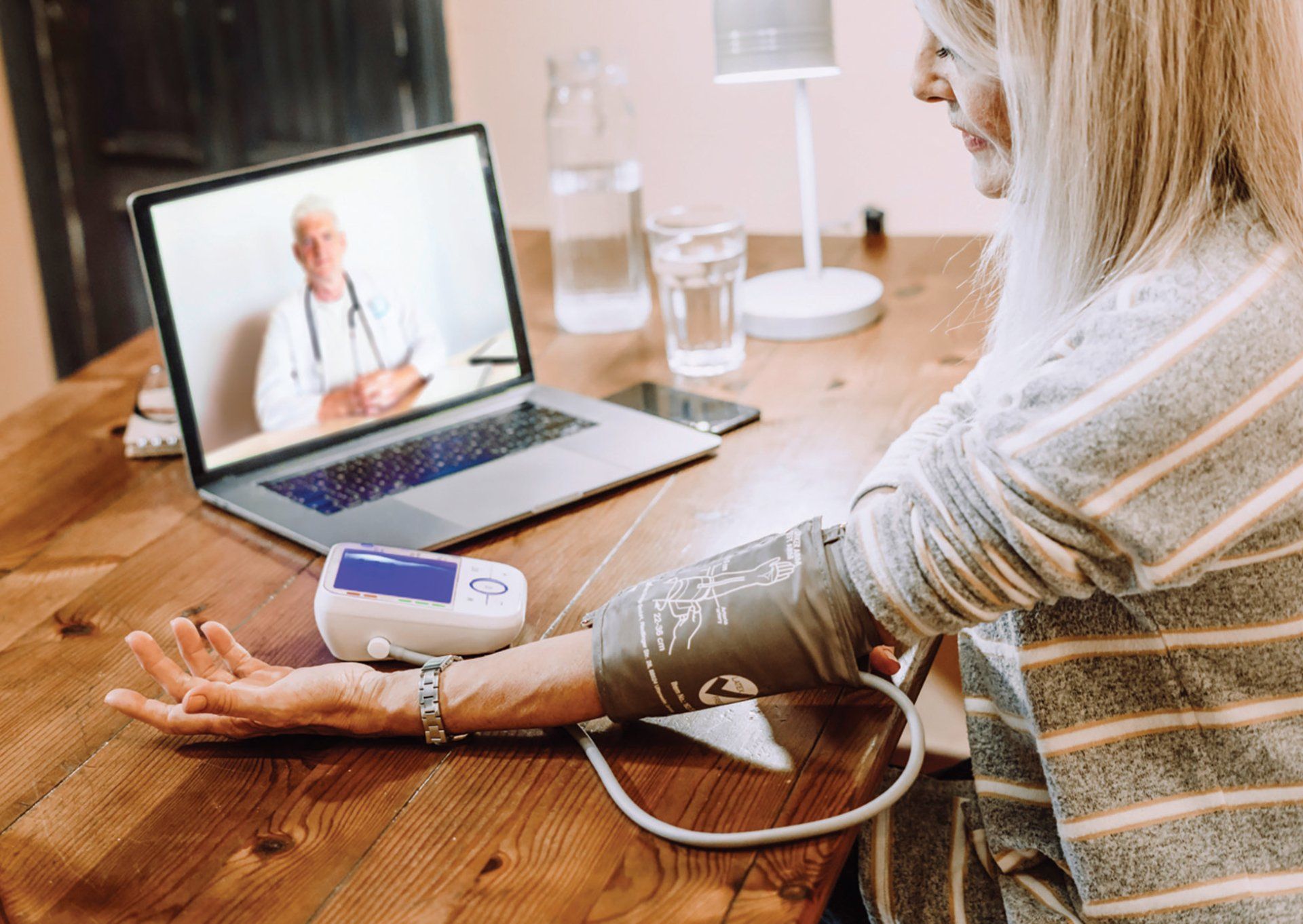 Checking Blood Pressure