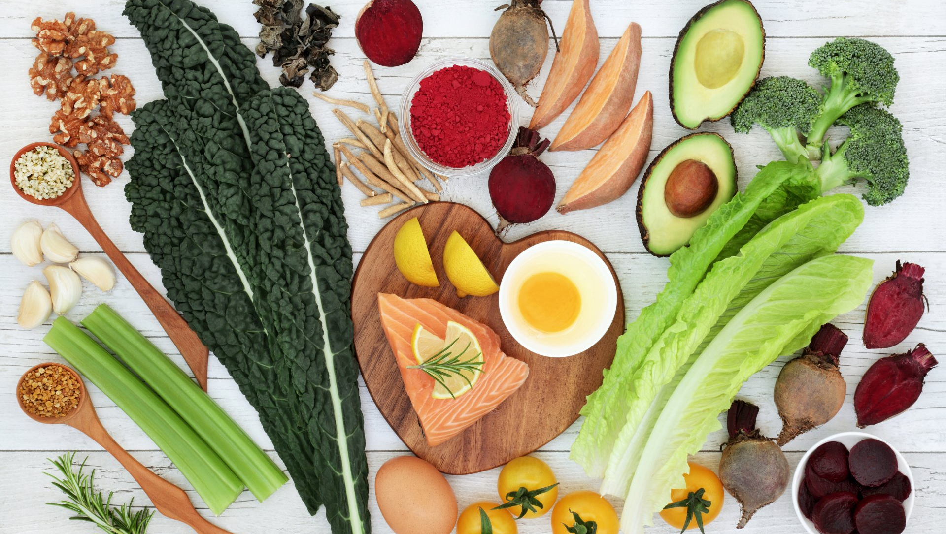 A table topped with a variety of fruits and vegetables.