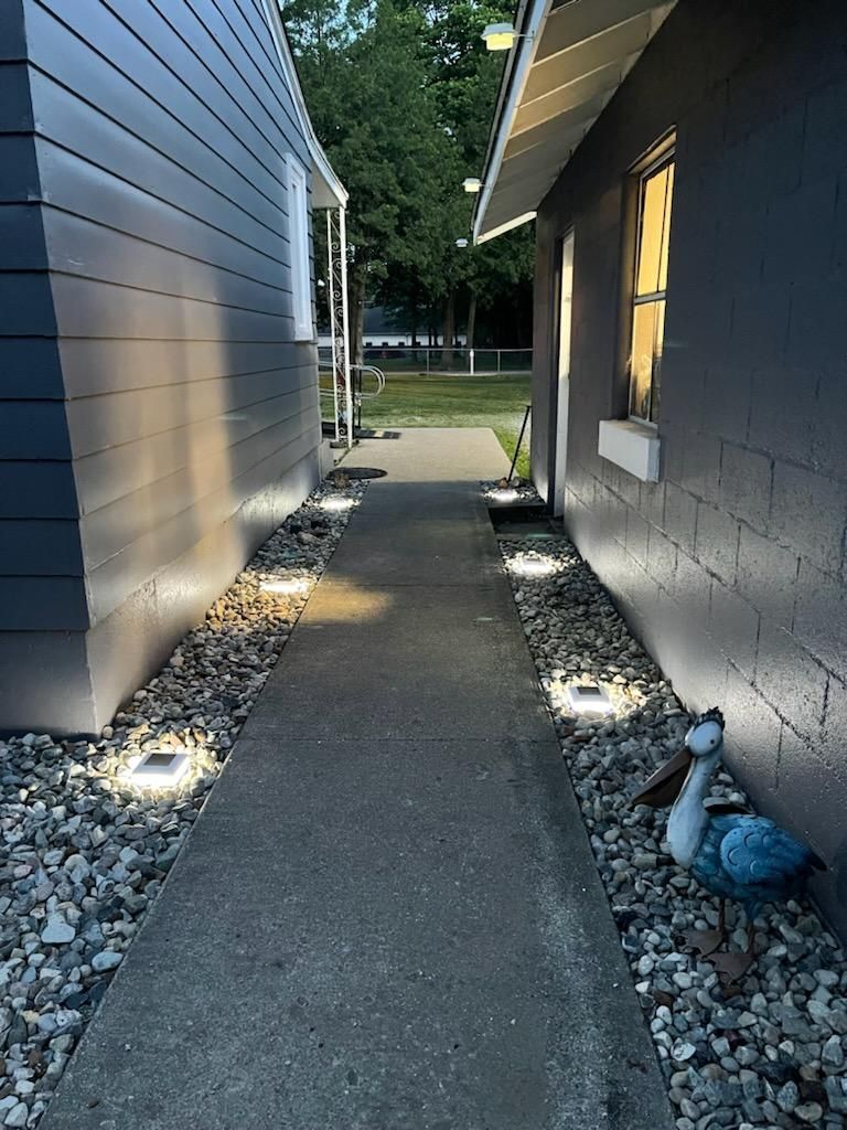 caucasian residential garden worker