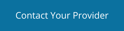 A blue background with the words `` contact your provider '' written on it.